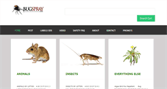 Desktop Screenshot of bugspray.com